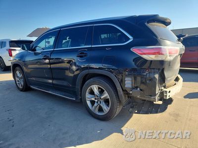 Drugie zdjęcie samochodu z przodu: 2016 TOYOTA HIGHLANDER LIMITED PLATINUM VIN:5TDYKRFH3GS167765 - miniatura