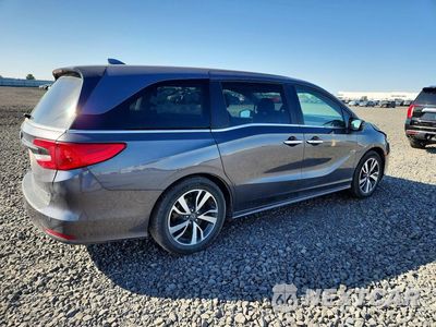 Trzecie zdjęcie samochodu z tyłu: 2023 HONDA ODYSSEY TOURING VIN:5FNRL6H86PB030014 - miniatura