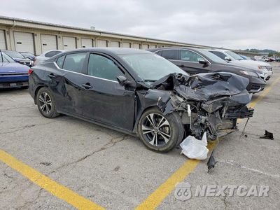 Czwarte zdjęcie samochodu z boku: 2023 NISSAN SENTRA SV VIN:3N1AB8CV5PY322205 - miniatura
