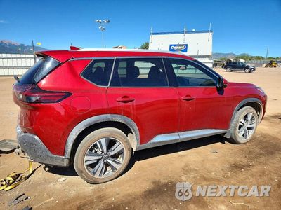 Trzecie zdjęcie samochodu z tyłu: 2023 NISSAN ROGUE SL VIN:5N1BT3CB9PC909809 - miniatura