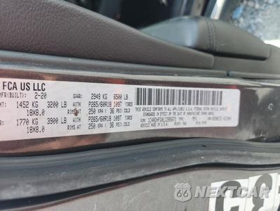 Zdjęcie 13 z 13 samochodu: 2020 DODGE DURANGO SSV VIN:1C4RDHFG0LC285672 - miniatura