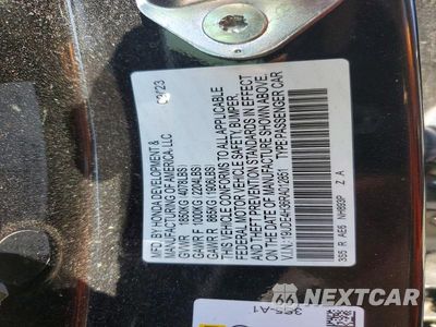 Zdjęcie 13 z 13 samochodu: 2024 ACURA INTEGRA A-SPEC VIN:19UDE4H36RA012851 - miniatura