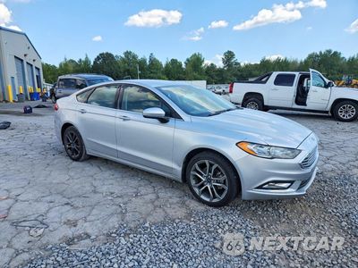 Czwarte zdjęcie samochodu z boku: 2018 FORD FUSION SE VIN:3FA6P0HD4JR200738 - miniatura