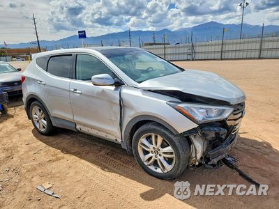 Czwarte zdjęcie samochodu z boku: 2013 HYUNDAI SANTA FE SPORT 2.0T VIN:5XYZWDLA0DG019164 - miniatura