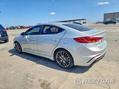 Drugie zdjęcie samochodu z przodu: 2018 HYUNDAI ELANTRA SPORT VIN:KMHD04LB6JU545826 - miniatura