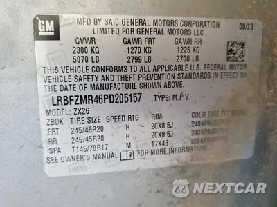 Zdjęcie 14 z 14 samochodu: 2023 BUICK ENVISION PREFERRED VIN:LRBFZMR46PD205157 - miniatura