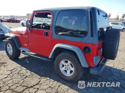 Drugie zdjęcie samochodu z przodu: 2000 JEEP WRANGLER / TJ SE VIN:1J4FA29P3YP709571 - miniatura