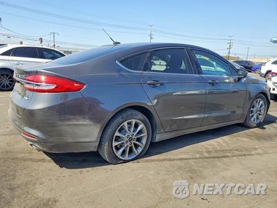 Trzecie zdjęcie samochodu z tyłu: 2017 FORD FUSION SE VIN:3FA6P0HD9HR277647 - miniatura