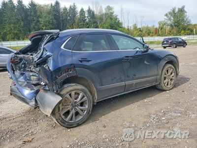 Trzecie zdjęcie samochodu z tyłu: 2021 MAZDA CX-30 PREMIUM VIN:3MVDMBDL1MM309418 - miniatura