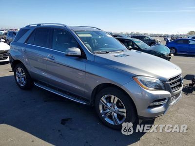 Czwarte zdjęcie samochodu z boku: 2014 MERCEDES-BENZ ML 350 4MATIC VIN:4JGDA5HB2EA270345 - miniatura