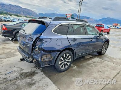 Trzecie zdjęcie samochodu z tyłu: 2017 SUBARU OUTBACK 2.5I LIMITED VIN:4S4BSANC6H3357619 - miniatura