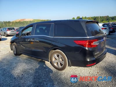 Drugie zdjęcie samochodu z przodu: 2019 HONDA ODYSSEY EXL VIN:5FNRL6H77KB122619 - miniatura