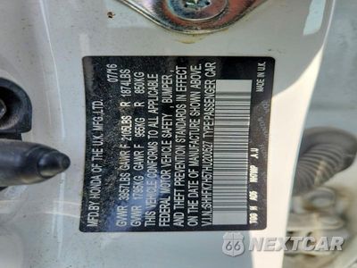 Zdjęcie 13 z 13 samochodu: 2017 HONDA CIVIC EX VIN:SHHFK7H57HU200527 - miniatura