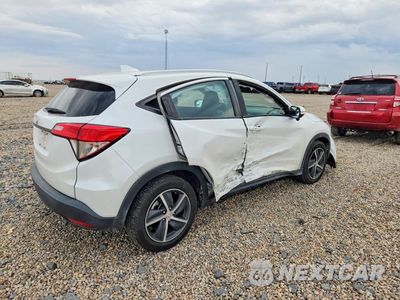 Trzecie zdjęcie samochodu z tyłu: 2022 HONDA HR-V EX VIN:3CZRU5H56NM739025 - miniatura