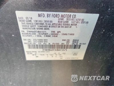 Zdjęcie 13 z 13 samochodu: 2018 FORD FLEX LIMITED VIN:2FMHK6DT3JBA15575 - miniatura