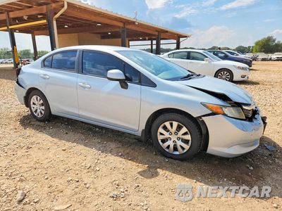 Czwarte zdjęcie samochodu z boku: 2012 HONDA CIVIC LX VIN:19XFB2F56CE078166 - miniatura