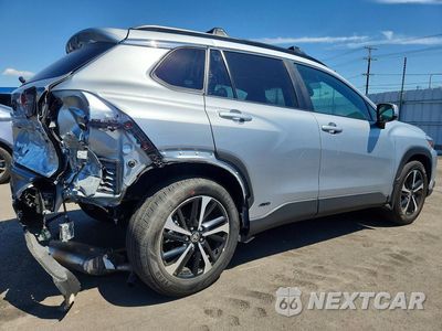 Trzecie zdjęcie samochodu z tyłu: 2024 TOYOTA COROLLA CROSS HYBRID XSE VIN:7MUFBABG4RV049383 - miniatura
