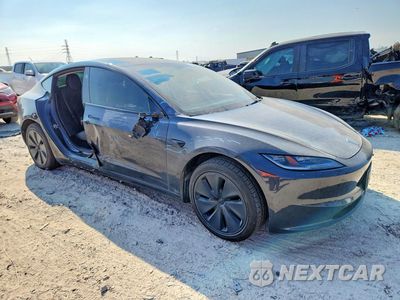 Czwarte zdjęcie samochodu z boku: 2024 TESLA MODEL 3 VIN:5YJ3E1EA2RF832735 - miniatura