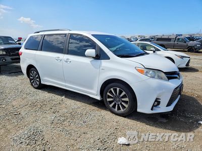 Czwarte zdjęcie samochodu z boku: 2020 TOYOTA SIENNA E GRADE VIN:5TDJZ3DC2LS240409 - miniatura