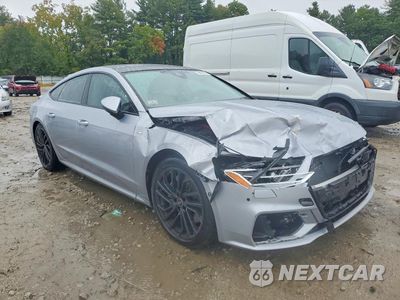Czwarte zdjęcie samochodu z boku: 2025 AUDI A7 PREMIUM S-LINE VIN:WAUT2BF28SN012248 - miniatura