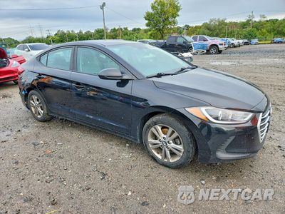 Czwarte zdjęcie samochodu z boku: 2018 HYUNDAI ELANTRA SEL VIN:KMHD84LF7JU449294 - miniatura