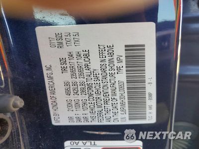 Zdjęcie 14 z 14 samochodu: 2017 HONDA CR-V LX VIN:5J6RW6H30HL006537 - miniatura