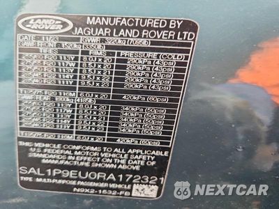 Zdjęcie 13 z 13 samochodu: 2024 LAND ROVER RANGE ROVER SPORT SE VIN:SAL1P9EU0RA172321 - miniatura