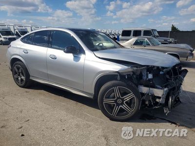 Czwarte zdjęcie samochodu z boku: 2024 MERCEDES-BENZ GLC COUPE 300 4MATIC VIN:W1NKJ4HB2RF117567 - miniatura