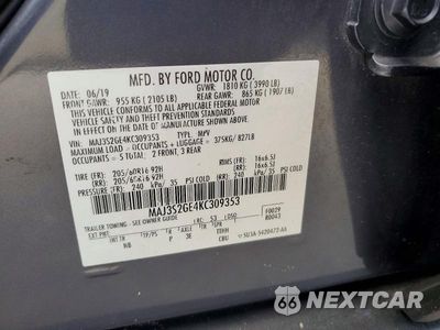Zdjęcie 13 z 13 samochodu: 2019 FORD ECOSPORT SE VIN:MAJ3S2GE4KC309353 - miniatura