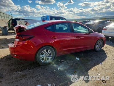 Trzecie zdjęcie samochodu z tyłu: 2020 HYUNDAI ELANTRA SEL VIN:5NPD84LF1LH579394 - miniatura