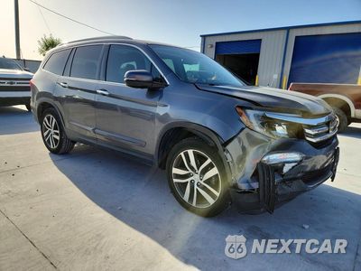 Czwarte zdjęcie samochodu z boku: 2017 HONDA PILOT ELITE VIN:5FNYF6H03HB033208 - miniatura