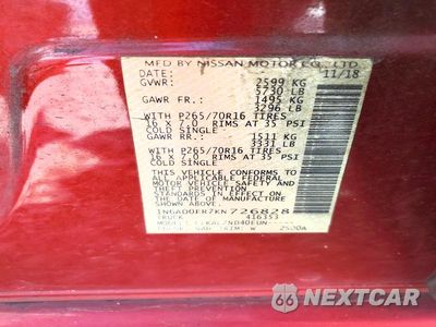 Zdjęcie 13 z 13 samochodu: 2019 NISSAN FRONTIER SV VIN:1N6AD0ER7KN726828 - miniatura