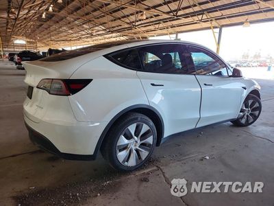 Trzecie zdjęcie samochodu z tyłu: 2022 TESLA MODEL Y VIN:7SAYGDEE5NF512262 - miniatura