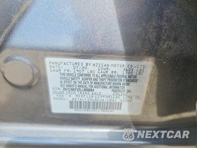 Zdjęcie 13 z 13 samochodu: 2020 NISSAN VERSA SV VIN:3N1CN8EV2LL900684 - miniatura