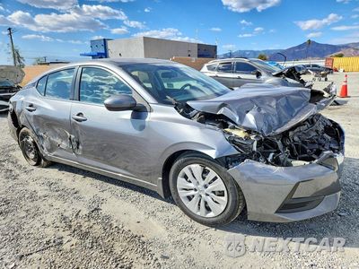 Czwarte zdjęcie samochodu z boku: 2021 NISSAN SENTRA S VIN:3N1AB8BV5MY302839 - miniatura