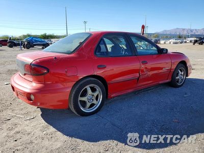 Trzecie zdjęcie samochodu z tyłu: 2000 PONTIAC SUNFIRE SE VIN:1G2JB5243Y7414182 - miniatura