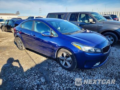 Czwarte zdjęcie samochodu z boku: 2018 KIA FORTE S VIN:3KPFL4A73JE179230 - miniatura