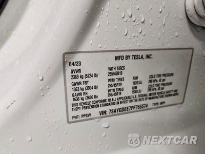 Zdjęcie 12 z 12 samochodu: 2023 TESLA MODEL Y VIN:7SAYGDEE7PF755574 - miniatura