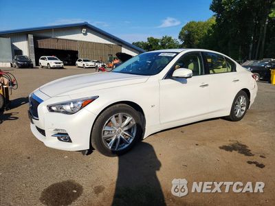 2015 INFINITI Q50 PREMIUM JN1BV7AR0FM396273 - główne zdjęcie licytacji z USA - miniatura