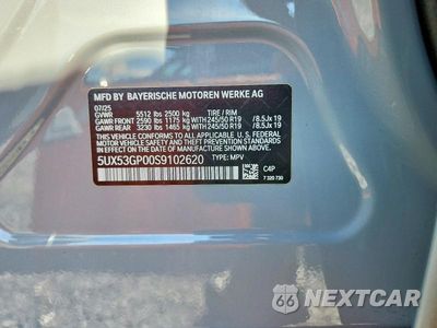 Zdjęcie 13 z 13 samochodu: 2025 BMW X3 30 XDRIVE VIN:5UX53GP00S9102620 - miniatura