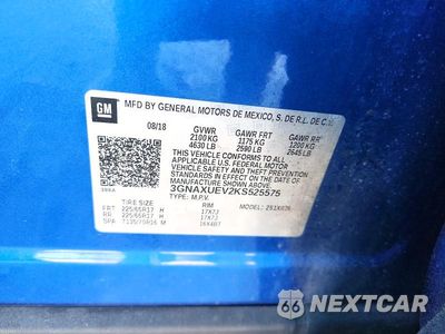 Zdjęcie 14 z 14 samochodu: 2019 CHEVROLET EQUINOX LT VIN:3GNAXUEV2KS525575 - miniatura