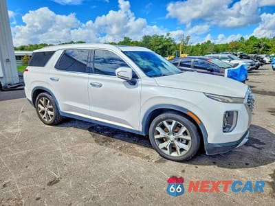 Czwarte zdjęcie samochodu z boku: 2020 HYUNDAI PALISADE SEL VIN:KM8R44HE4LU114076 - miniatura