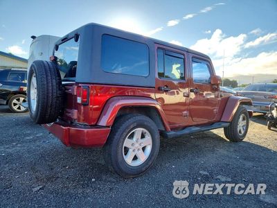 Trzecie zdjęcie samochodu z tyłu: 2007 JEEP WRANGLER SAHARA VIN:1J4GA59117L175879 - miniatura