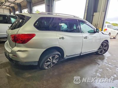Trzecie zdjęcie samochodu z tyłu: 2017 NISSAN PATHFINDER PLATINUM VIN:5N1DR2MM5HC910782 - miniatura