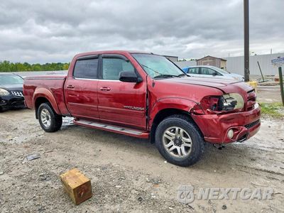 Czwarte zdjęcie samochodu z boku: 2005 TOYOTA TUNDRA DOUBLE CAB LIMITED VIN:5TBDT48135S482974 - miniatura