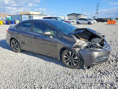 Czwarte zdjęcie samochodu z boku: 2015 HONDA CIVIC EX VIN:19XFB2F89FE037951 - miniatura