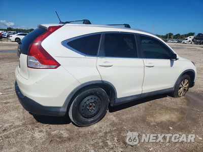 Trzecie zdjęcie samochodu z tyłu: 2013 HONDA CR-V EXL VIN:5J6RM3H74DL029448 - miniatura