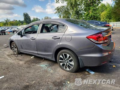 Drugie zdjęcie samochodu z przodu: 2014 HONDA CIVIC EX VIN:19XFB2F83EE259089 - miniatura
