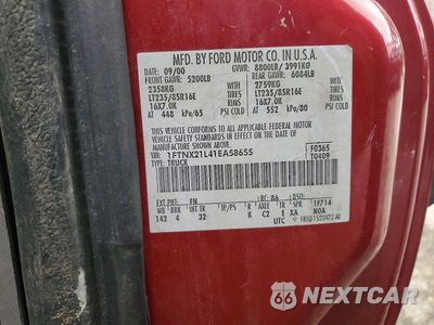 Zdjęcie 12 z 12 samochodu: 2001 FORD F250 SUPER DUTY VIN:1FTNX21L41EA58655 - miniatura