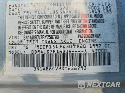 Zdjęcie 12 z 12 samochodu: 2024 NISSAN SENTRA SV VIN:3N1AB8CV2RY258790 - miniatura
